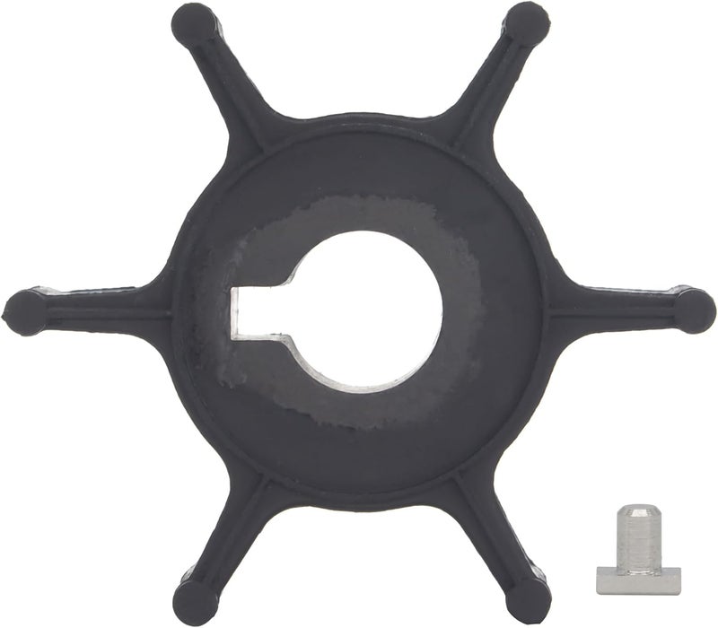 QUICKMARINER QuickMarine 0382221 Boat Water Pump Impeller with Pin Key Service Kit for Johnson Evinrude 1.5-6 HP Outboard Motors replaces 382221 766433 Marine Engine - Image 5